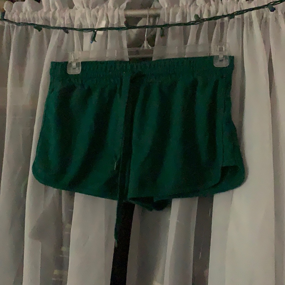 Teal shorts